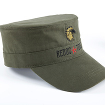 Army green eagle head hat men and women Outdoor Leisure sun hat riding mountaineering fishing Sun flat cap cap breathable