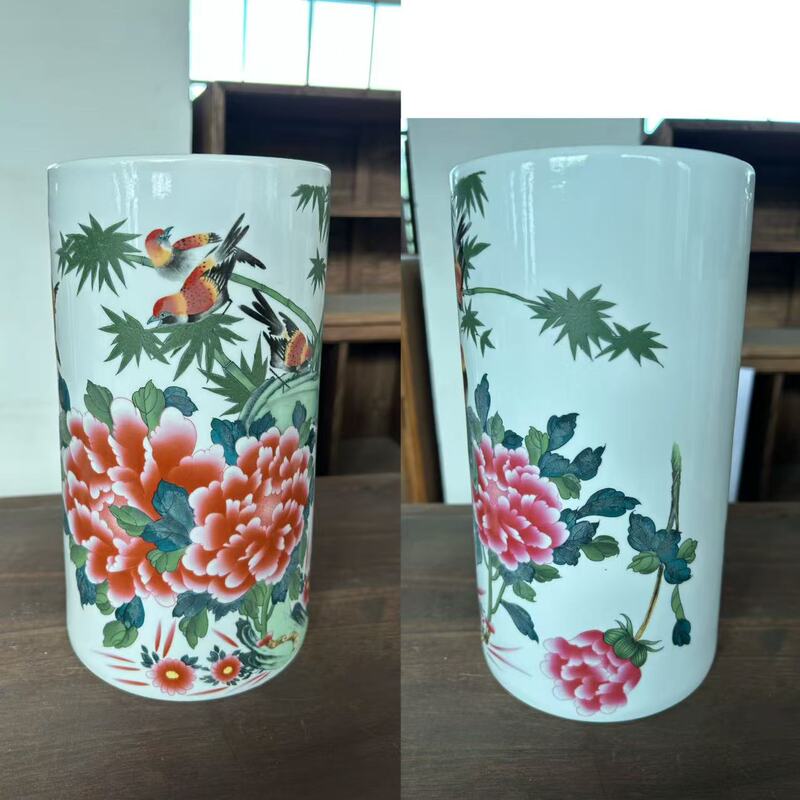 Jingdezhen Ceramic Single Lampshade Table Lamp Floor Lamp Wall Lamp Chandelier Ceiling Lamp Lampshade DIY Lighting Accessories
