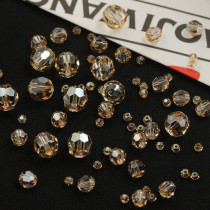 Austrian Element Crystal 5000 Earth Beads Multisection Bead-GSHA Champagne Dispersive Beads DIY Bracelet Necklace