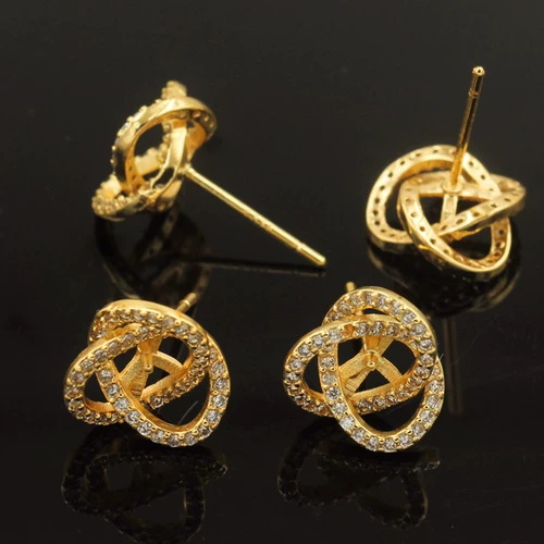 Медные серьги, аксессуар, аксессуары, микроинкрустация, DIY