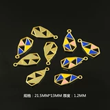 Эмаль, подвеска, аксессуар, ожерелье и браслет, серебро 925 пробы, «сделай сам»