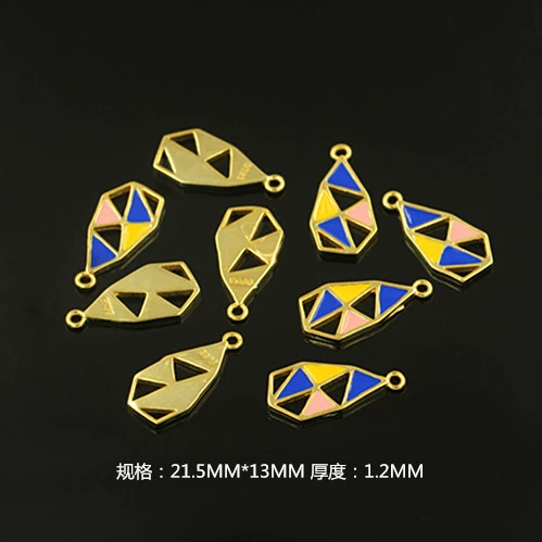 Эмаль, подвеска, аксессуар, ожерелье и браслет, серебро 925 пробы, «сделай сам»