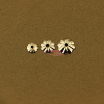 American 14K gold gold injection accessories torus flower Flower floral septum gasket gasket does not fade 3mm-7mm