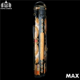 Zheng Yang ручной работы бильярдные бильярдные серии Египта Анубис Девятибаловая трубка Кожаная резная ствола с бочкой с шестью лунками.