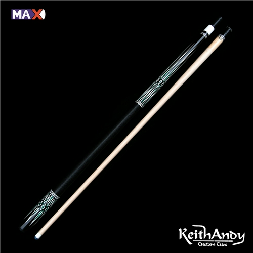 Keith Andy Keith Andy бильярдный кий ручной работы с девятью шарами, китайский профессиональный кий с восемью шарами, черное дерево, раскол 1/2