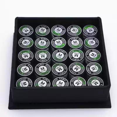 Kam KAMUI Snooker head 11mm Japanese original imported Chinese black eight leather head small head head