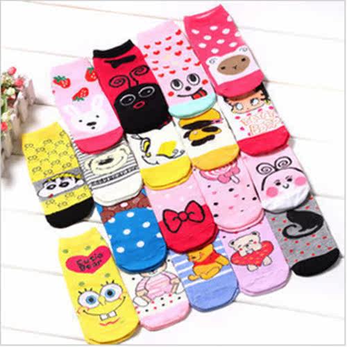 Chaussettes - collants dessin animé court - Ref 771453 Image 10