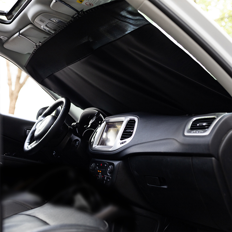 [Tianqin] Car Front Sunshade Automatic Retractable Sunshade, Sun Protection, Uv Resistance, Outdoor Camping