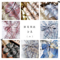 Sakura family JK diagonal bow tie (autumn girl Cherry peach cheese) bow tie collection (2)