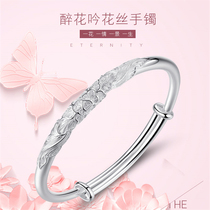 s999 sterling silver bracelet children thousand feet solid fashion personality to send girlfriend mother young practical simple gift