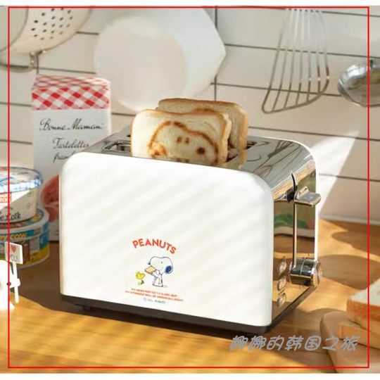 Korean spot direct mail domestic purchasing agent ins blogger same Snoopy breakfast toaster bread machine gift gift