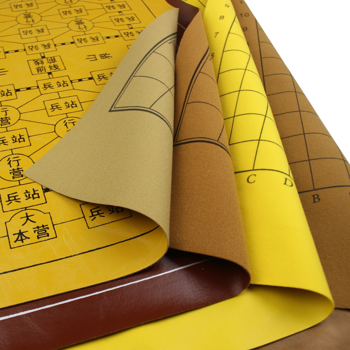 Two countries marine chess army chess skin checkerboard Four countries war cortex can be rolled and folded low-cost factory direct thickening