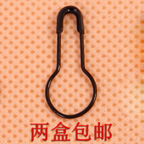Tiger black gold trumpet gourd-shaped safety safety pin buckle clothing tag copper buckle needle two boxes