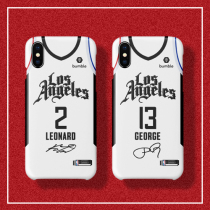 Clippers City White Jersey iphone78XSMAXR 6s11Proplus Phone Case Leonard Paul George