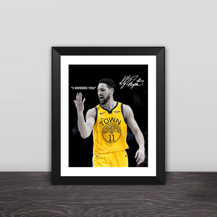 Thompson hand recall I MISSED YOU solid wood decorative photo frame photo wall table swing hanging frame piece home mural