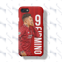Liverpool Firmino Celebration Illustration iphone7 8 XSMAX XR 6 6s plus frosted phone case