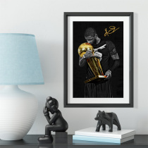 Kyrie Owen championship solid wood decorative photo frame photo wall table setting art gift hanging frame hanging wall