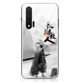 Huawei nova6 мобильный телефон корпус китайского ветра ветра Жинху Старик с закаленным стеклом nova6se Защитный набор древний ветер 5G Новый Ханьцзян одинокий тень.