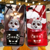 Apple, iPhone 8, маленький чехол для телефона, стеклянный iPhone 7, силиконовый защитный чехол, милый iPhone 8 подходит для мужчин и женщин, 8plus, 2020, 7 plus, iphone, защита при падении, для влюбленных