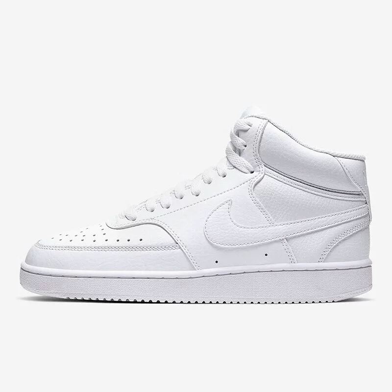 Nike/ COURT VISION мужские высокие спортивные кроссовки повседневные кроссовки CD5466-001-100