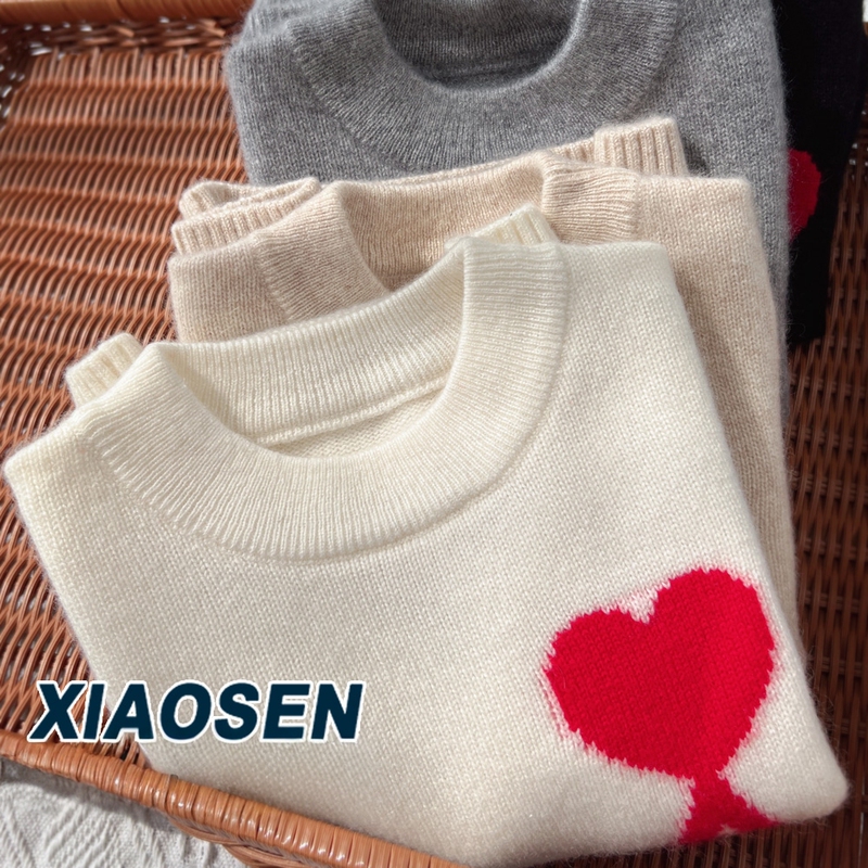 Hongye Yuntai Children's Cashmere Sweater, Girls' and Boys' Thick White Cashmere Knitwear for Older Children Hongye Yuntai Children's Cashmere Sweater, Girls' and Boys' Thick White Cashmere Knitwear for Older Children