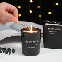 Soy wax smoke-free ins Nordic essential oil scented candle Incense soothe the mind and help sleep Home indoor niche fragrance cup