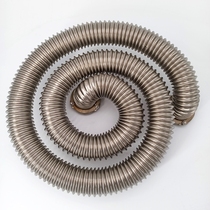 Type 60 cooking noodle barrel stainless steel corrugated extended fire pipe coil fittings cooking noodle furnace accessories round Fire pipe