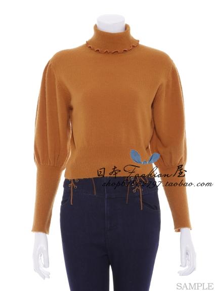 40% off domestic spot Lily Brown sleeve roll-knit pullover LWNT164070
