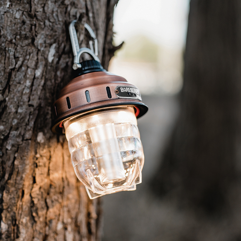 BAREBONES UTSPBERRY LAMP MULTIFUNCTUAL VINTAGE CHANDELIER LED PORTABLE LIGHT OUTDOOR CAMPING PICNIC LIGHTING LIGHT