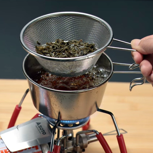 Дорожный универсальный большой мундштук для кемпинга из нержавеющей стали