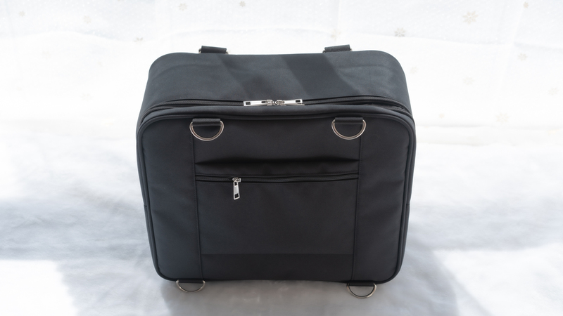 Black Doll Bag Bjd 1/3 Scale Outing Bag Pain Bag Sitting Doll Bag