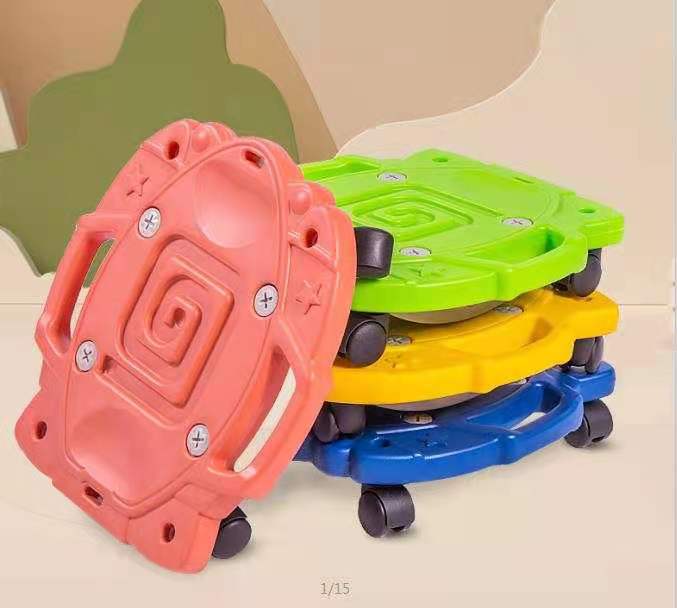 Kindergarten Sensory Integration Training Toys Balance Bench Balance Car Ferrule Three-in-one Children Multifunction Outdoor Toy