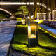 Modern Simple Solar Lawn Lamp Led Outdoor Waterproof Garden Lawn Villa Lamp Courtyard Ground Lamp
