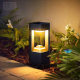 Modern Simple Solar Lawn Lamp Led Outdoor Waterproof Garden Lawn Villa Lamp Courtyard Ground Lamp