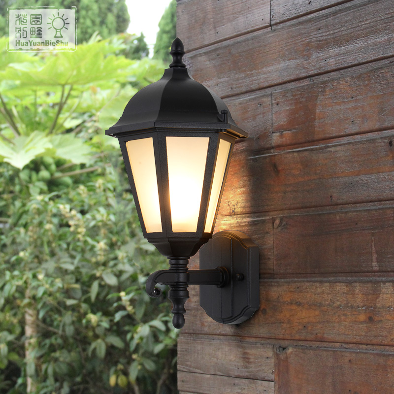 Garden Villa Outdoor Solar Outdoor Lamp Lawn Lamppost Lamppost Waterproof Door Column Wall Lamp Courtyard Lamp View Lamp
