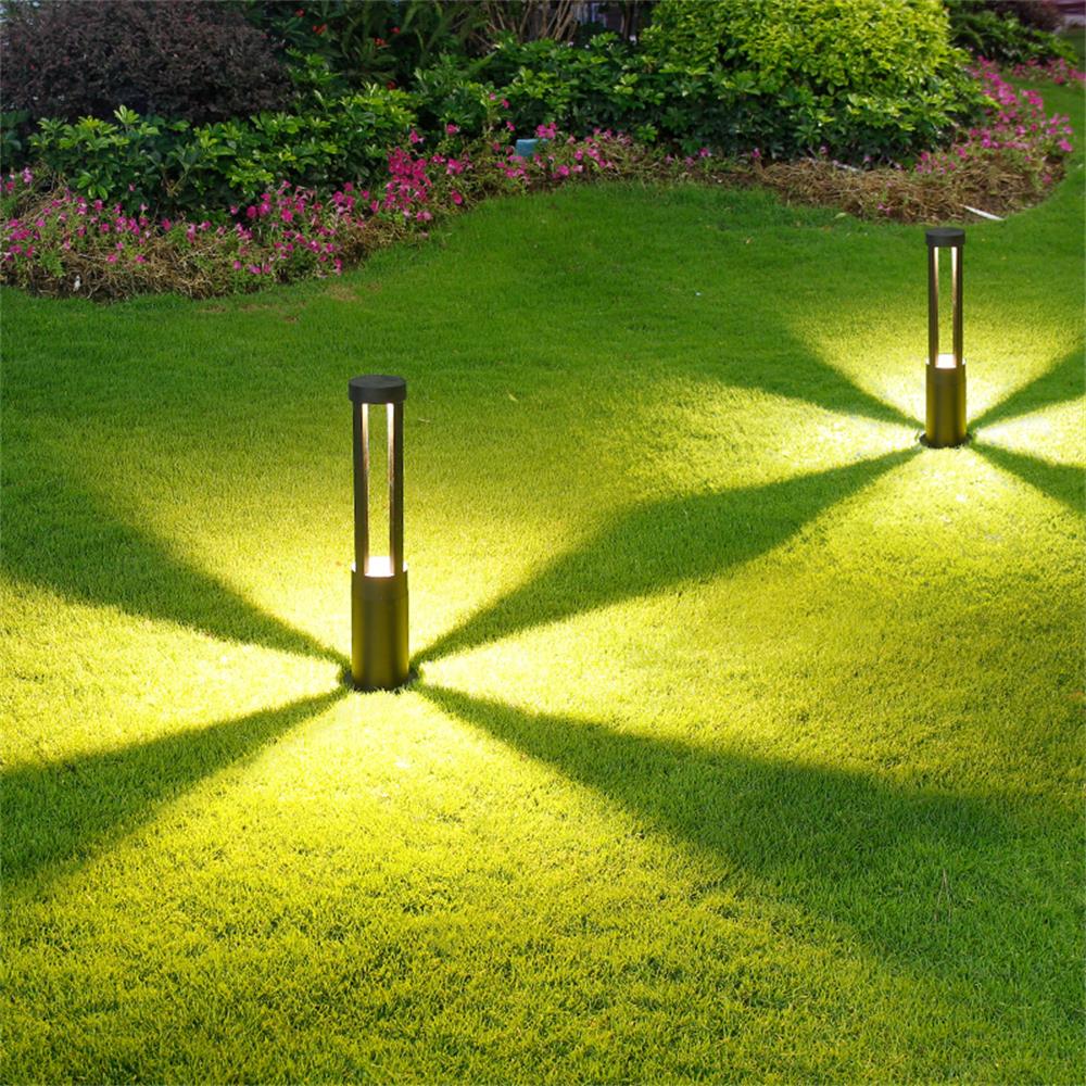 Garden Villa Modern Straw Terrace Lamp Waterproof Outdoor Light Community Park Led Square Meadow Insert Courtyard Lamp