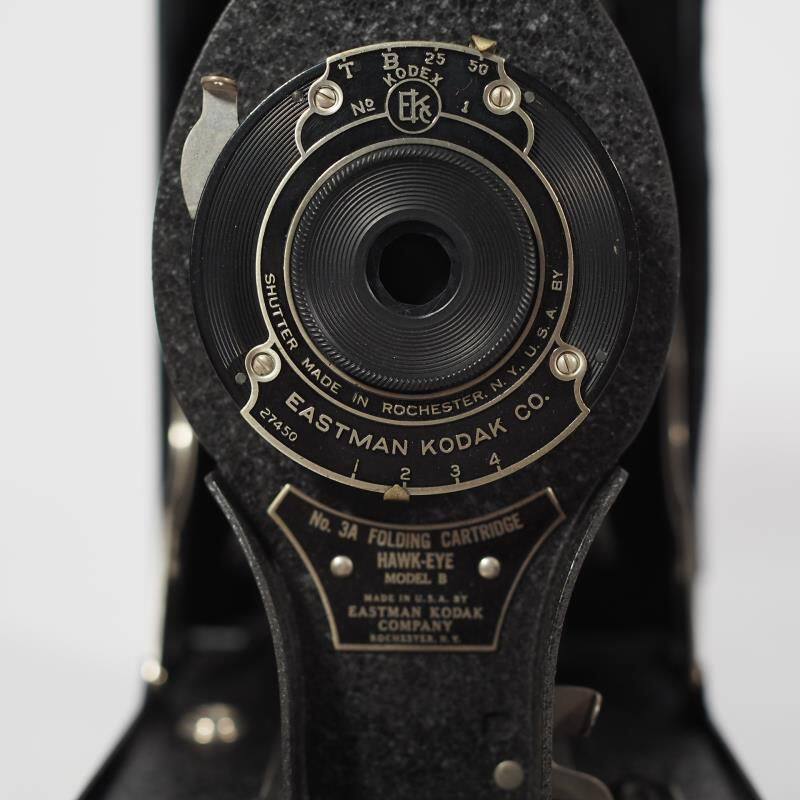 Камеры 1930年代西洋古董柯达kodak皮腔相机折叠相机口袋机快门工作7.5品