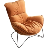 Оранжевый диван, минималистичные румяна с улиточным секретом для отдыха, популярно в интернете