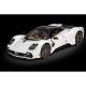Pocher 1:8 Pagani Utopia Pearl White Large Scale Assembly Version Alloy Car Model