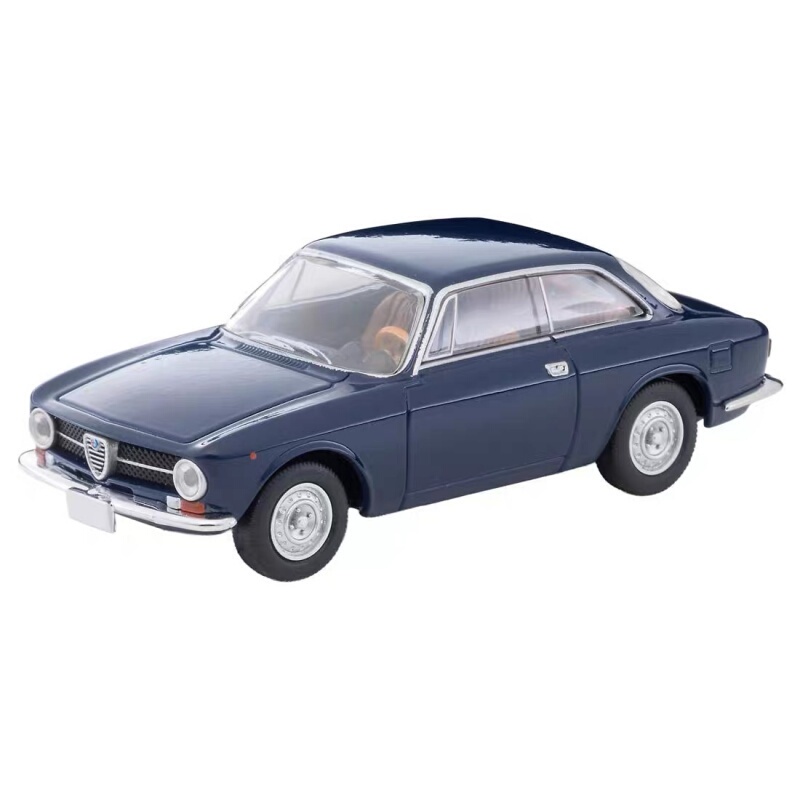 Tomytec Tlv 1:64 Alfa Romeo Gt1300 Navy Blue Alloy Car Model Japanese Version 154C