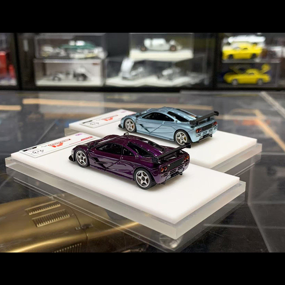 Demon Zone 1:64 迈凯伦F1 LM XP1 模型：赛道上的艺术品，收藏界的宠儿