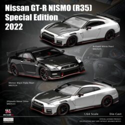 Mh 1:64 Nissan Gt-R Nismo R35 2022 Edition Alloy Car Model Collection