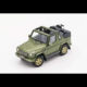 Gcd 1:64 Mercedes-Benz G500 Convertible Off-Road Vehicle Comes with Interchangeable Tires and a Carport Alloy Car Model