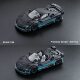 Dcm 1:64 Mansory Sf90 F9Xx Black and Blue Gradient Alloy Simulation Car Model