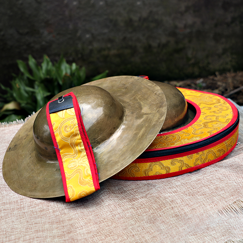 Nepal pure handmade brass cymbals adult bell percussion instrument professional cymbal cymbals ceremonial dojo supplies cymbals