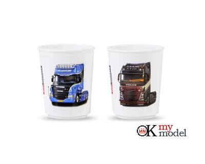 WSI PEI model gift cups, children's toy cups, decorative cups, disposable paper cups, size