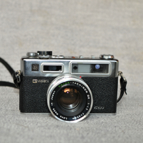 Yashica 45mm fixed focus 135 SLR camera mechanical film machine metal retro camera