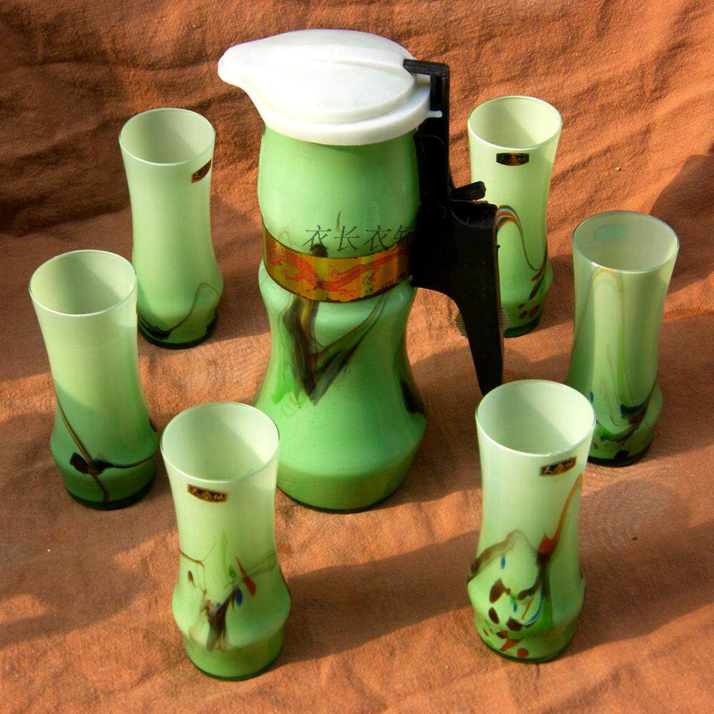 Old Beijing Tiantan brand glazed water utensils collection of old objects