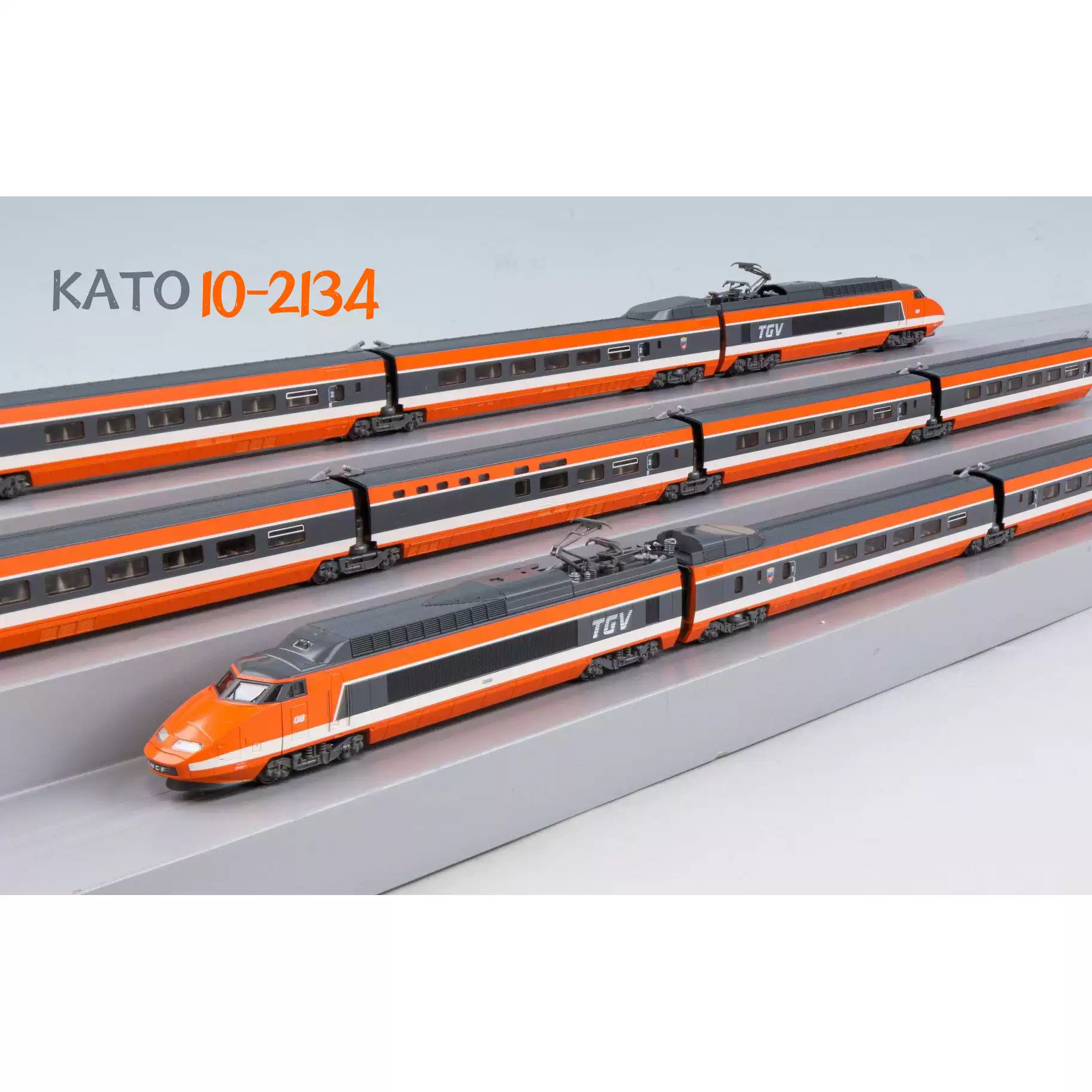 现货/N]KATO 10-2083 10-2084 10-2134 TGV Sud-Est法国高铁84年-淘宝