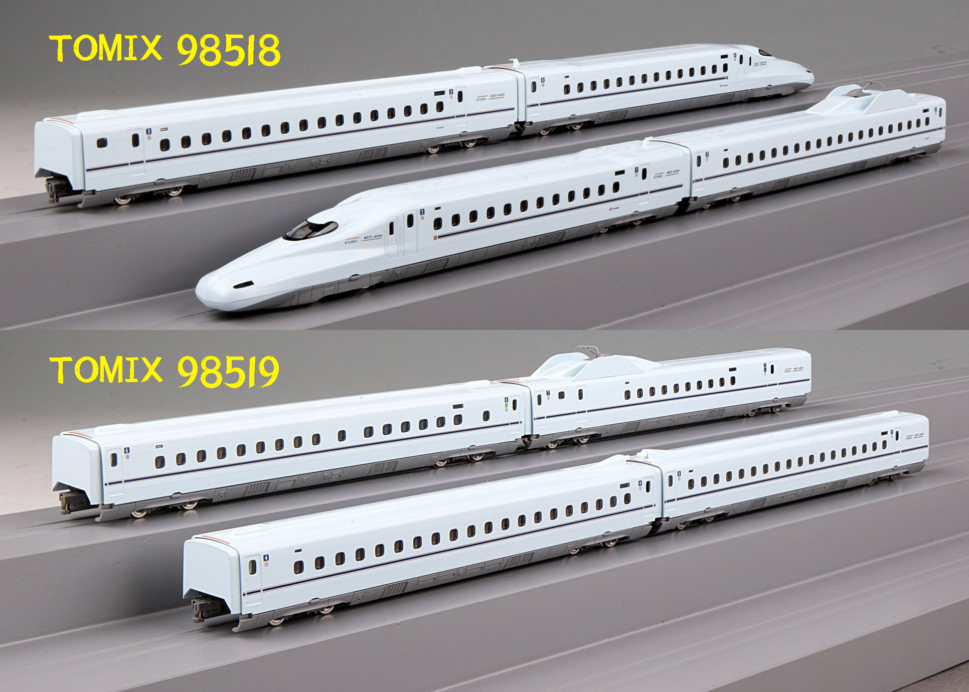 [現貨]TOMIX 98518 98519 N比例 JR N700-8000系 山陽九州新幹線 - Taobao